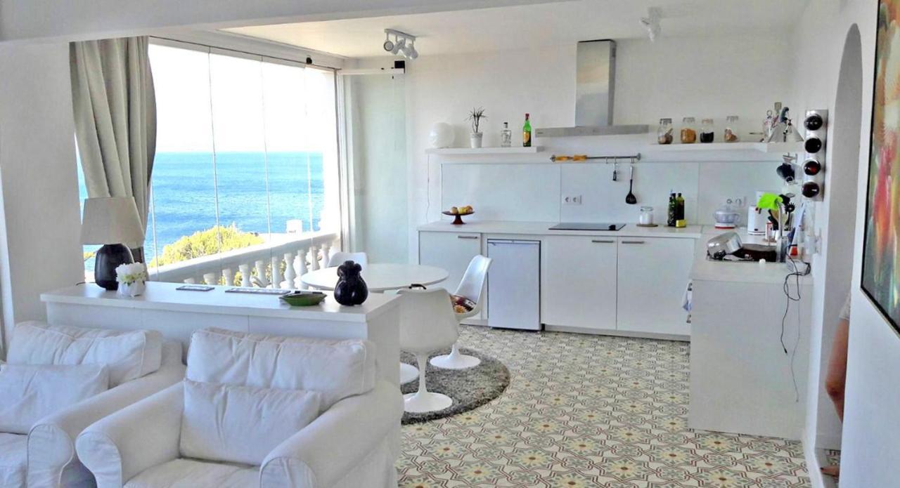Breathtaking Costabrava Seaview Apartment 5M Beach - Casa Artevida Rosas Exterior foto